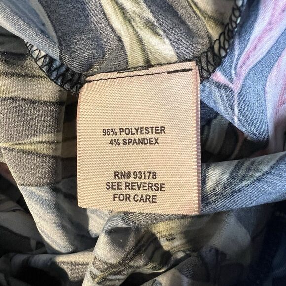 Philosophy Palazzo Wide Leg Stretch Pants Hawaiian Beach Vacation Resort Cruise - Picture 8 of 14